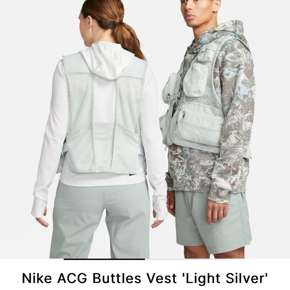 Nike ACG Buttles Vest 'Light Silver' - Picture 4 of 14